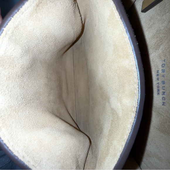 Tory Burch Charlie Shoulder Bag - Wren Brown - Picture 11 of 16